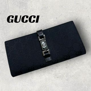 Gucci - 【極美品】グッチ 長財布 ラウンドファスナー GG柄 PVC