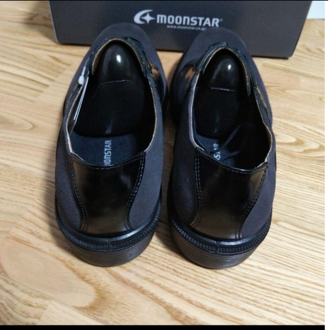 MOONSTAR (ムーンスター)の新品20900円☆MOON STAR ムーンスター 革靴 グレースエード×黒 メンズの靴/シューズ(ドレス/ビジネス)の商品写真