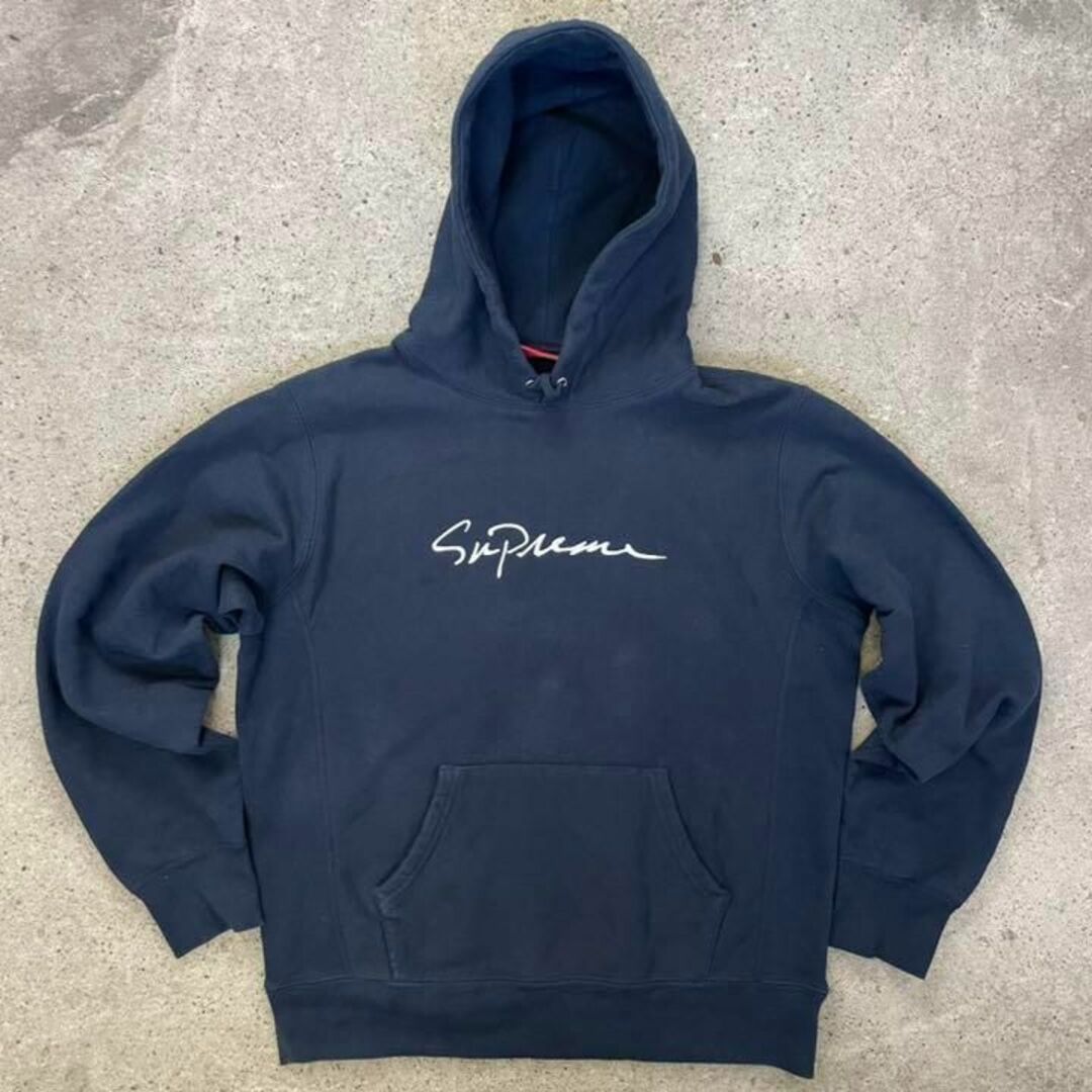 【supreme】classic script logoパーカー裏原ストリート