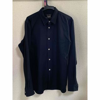 コムデギャルソンオムプリュス(COMME des GARCONS HOMME PLUS)のコムデギャルソン オム プリュス ポリエステル縮絨シャツ　黒　Sサイズ(シャツ)