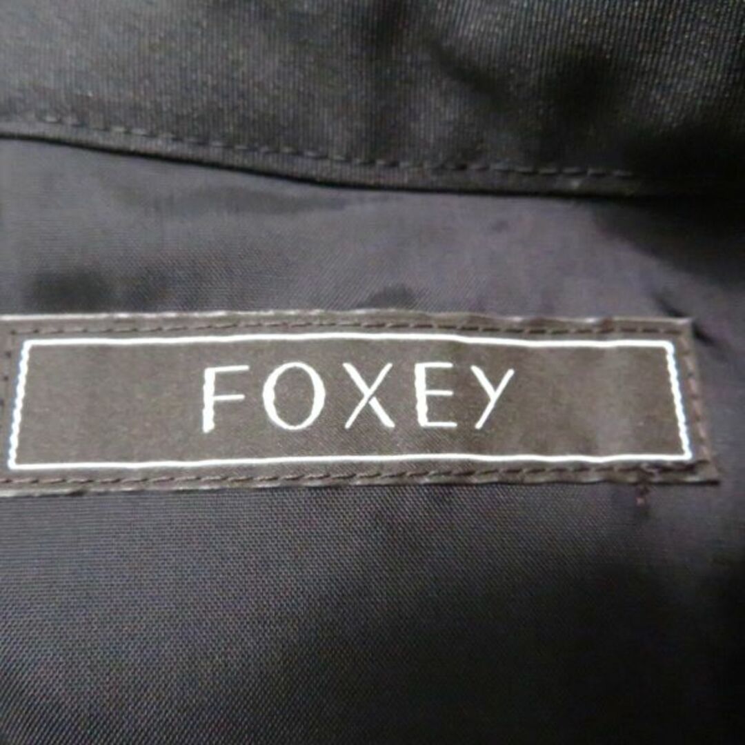 FOXEY(フォクシー)の美品 FOXEY フォクシー 37638 チュールスカート 1点 ブラック 40 ポリエステル100％ 膝丈 フレア レディース AM4555A57  レディースのスカート(ミニスカート)の商品写真