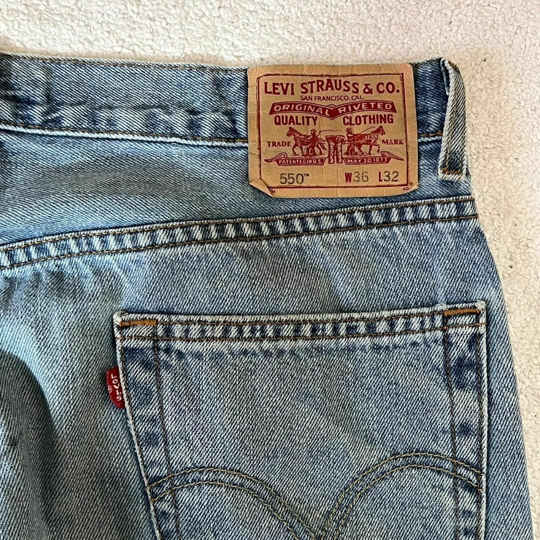 00s Levi's リーバイス 550  リラックス デニム 5