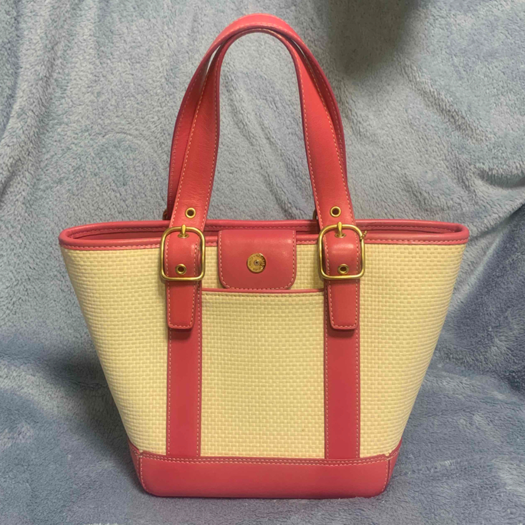 COACH - 希少美品 COACH コーチ 夏 カゴ バッグ トート COACH - 希少美品 COACH コーチ 夏 カゴ バッグ トート