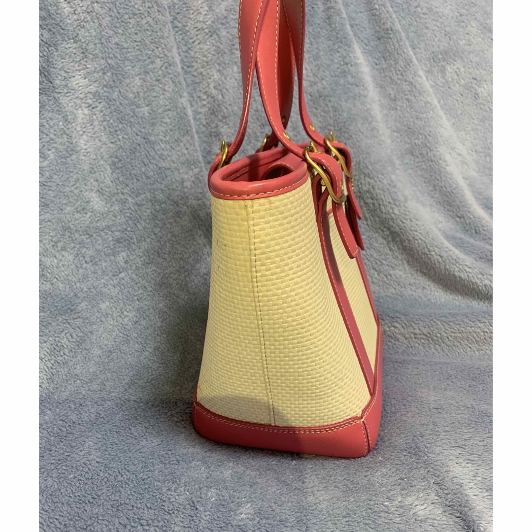 COACH - 希少美品 COACH コーチ 夏 カゴ バッグ トート COACH - 希少美品 COACH コーチ 夏 カゴ バッグ トート