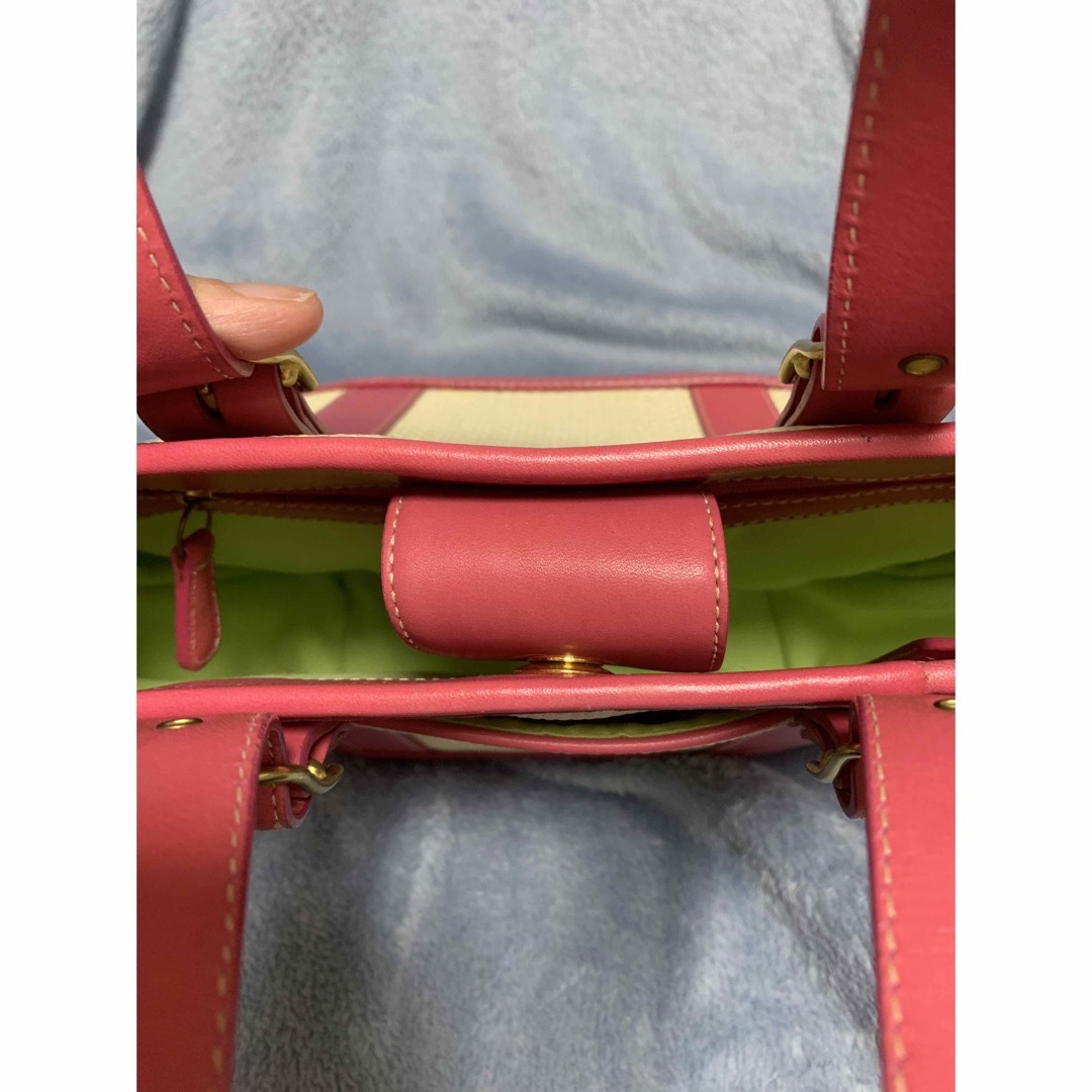 COACH - 希少美品 COACH コーチ 夏 カゴ バッグ トート COACH - 希少美品 COACH コーチ 夏 カゴ バッグ トート