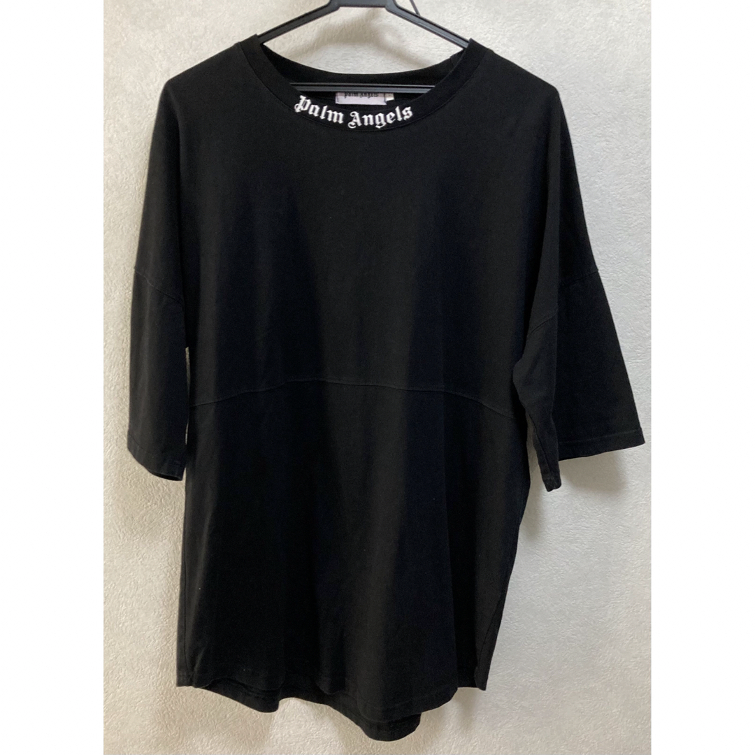 PALM ANGELS(パームエンジェルス)のパームエンジェルス Tシャツ バックロゴ ハイブランド 芸能人 シャツ メンズのトップス(Tシャツ/カットソー(半袖/袖なし))の商品写真