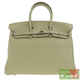 エルメス(Hermes)の【中古】HERMES エルメス スイフト バーキン25 ハンドバッグ グリーン系 レザー X刻印(セージ) レディース【質屋】(ハンドバッグ)