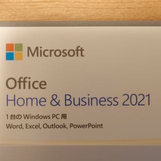 マイクロソフト(Microsoft)のmicrosoft office home & business 2021(PC周辺機器)