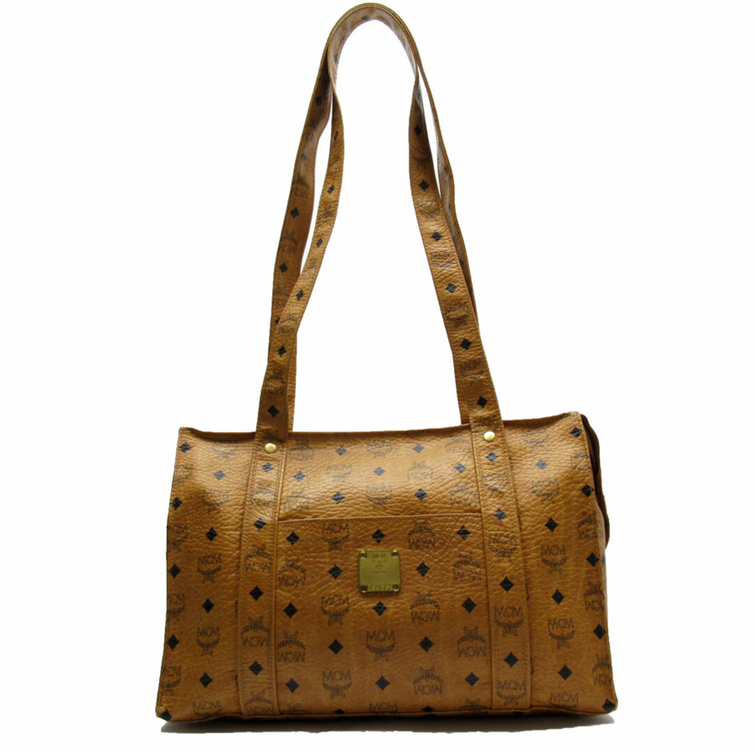 MCM - エム シー エム MCM ショルダーバッグ レザー ブラウン ユニ