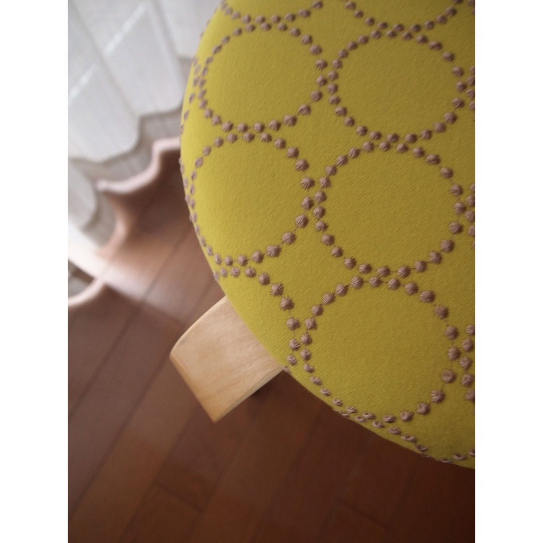 まるさん専用 ミナペルホネン ハンドメイド スツール タンバリン まるさん専用 ミナペルホネン ハンドメイド スツール タンバリン