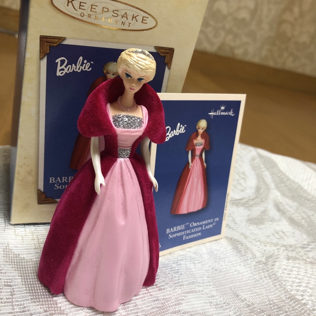 Barbie(バービー)のバービー　ホールマーク　オーナメント　２個 エンタメ/ホビーのおもちゃ/ぬいぐるみ(キャラクターグッズ)の商品写真