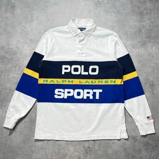 POLO SPORT】ポロスポーツ 長袖ポロシャツ 古着ラガーシャツの通販 by