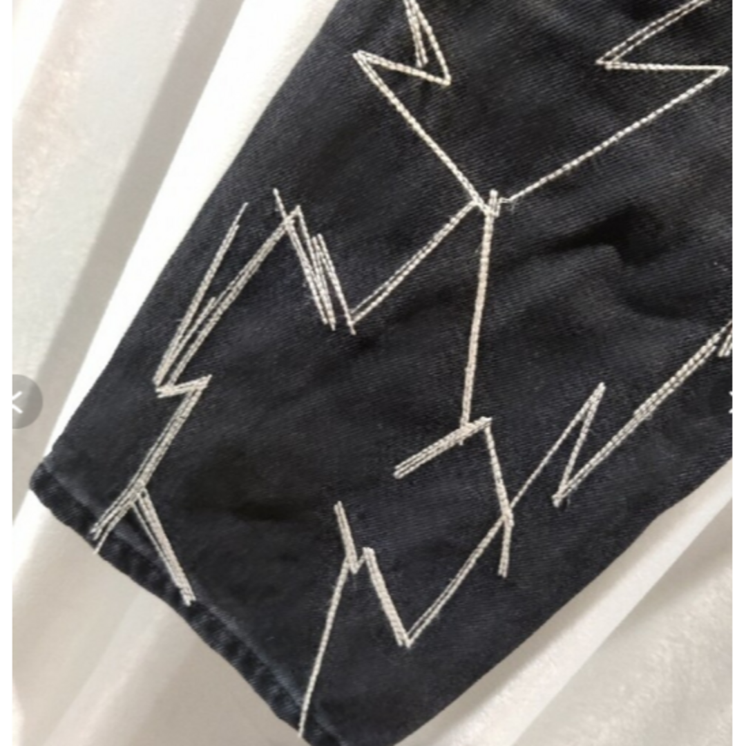 Our Legacy ジグザグデニムです デニムパンツ 刺繍 30