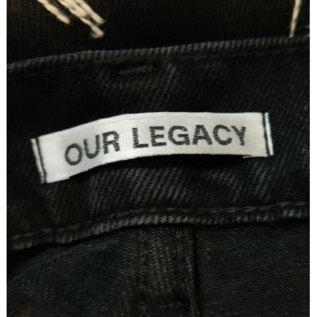 Our Legacy ジグザグデニムです デニムパンツ 刺繍 30