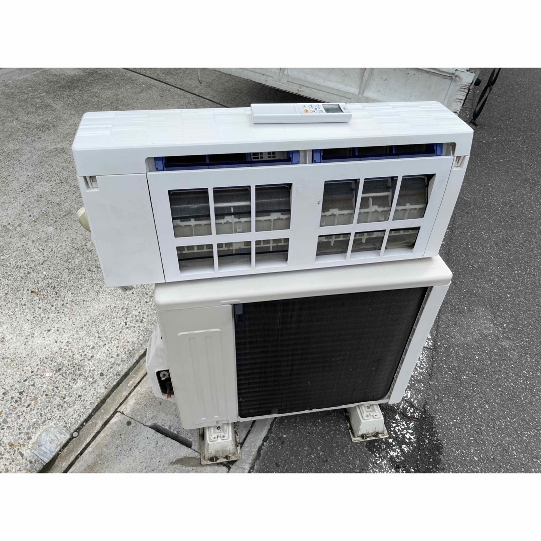 富士通 - 引取限定愛知 FUJITSU 2.2kwエアコン AS-R22F-W 16年製の通販