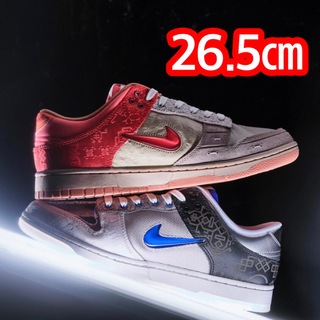 NIKE - NIKE DUNK LOW WHAT THE ClOT 新品カード付 26.5㎝の通販 by
