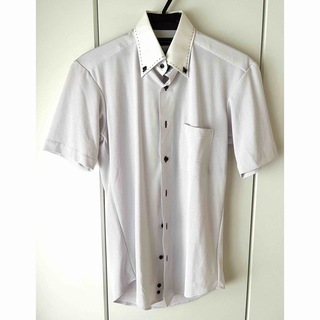 ハルヤマ(HARUYAMA)のPSFA アイシャツ ワイシャツ 半袖 Sサイズ クール 美品 はるやま(シャツ)