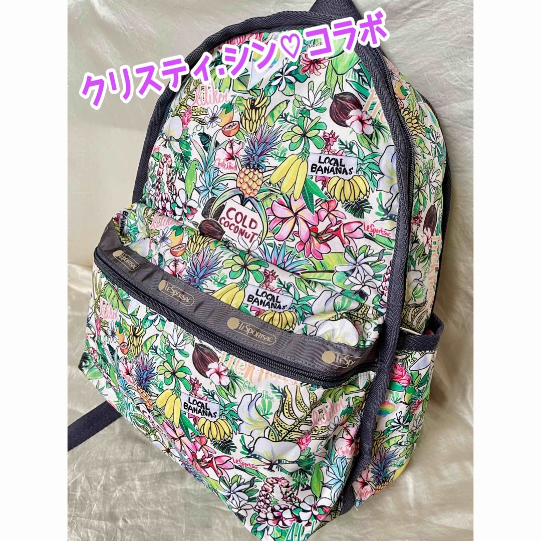 LeSportsac   レア品♪ レスポ×クリスティ.シン コラボ アロハ