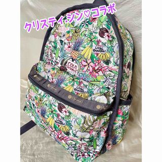 美品✨LeSportsac  バックパック／リュック　ポップデザイン かわいい