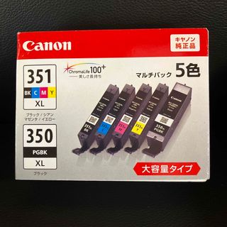 Canon インク BCI-351XL+350XL/5MP カラーフィルム開封済(その他)