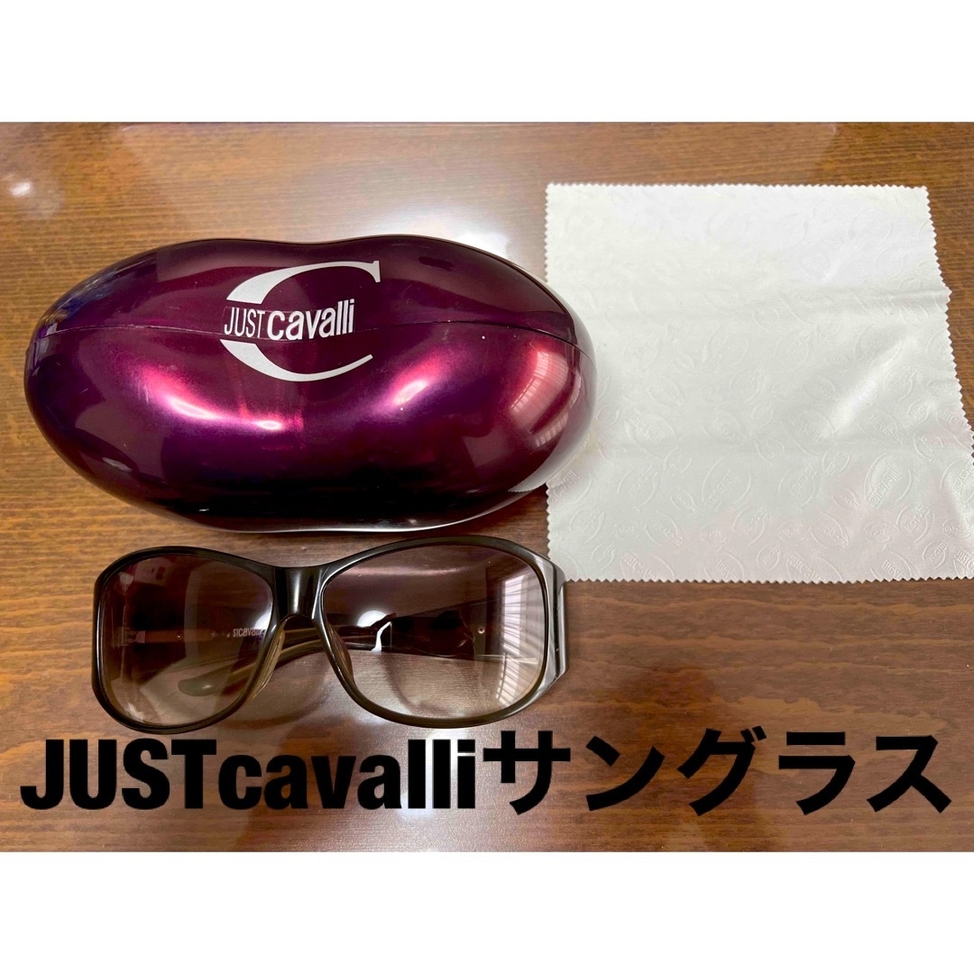 Just Cavalli(ジャストカヴァリ)のJUSTcavalliサングラス　プラスチックフレーム レディースのファッション小物(サングラス/メガネ)の商品写真