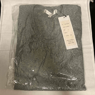 【未使用】グレー Tシャツ メンズ Sサイズ(Tシャツ/カットソー(半袖/袖なし))