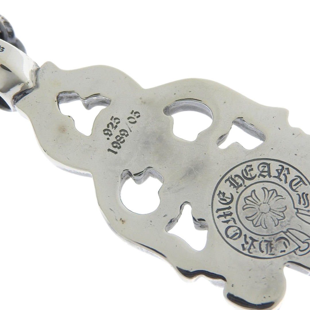 【CHROME HEARTS】クロムハーツ ラージタガー/ダブルタガー ペーパーチェーン シルバー925 ユニセックス ネックレス