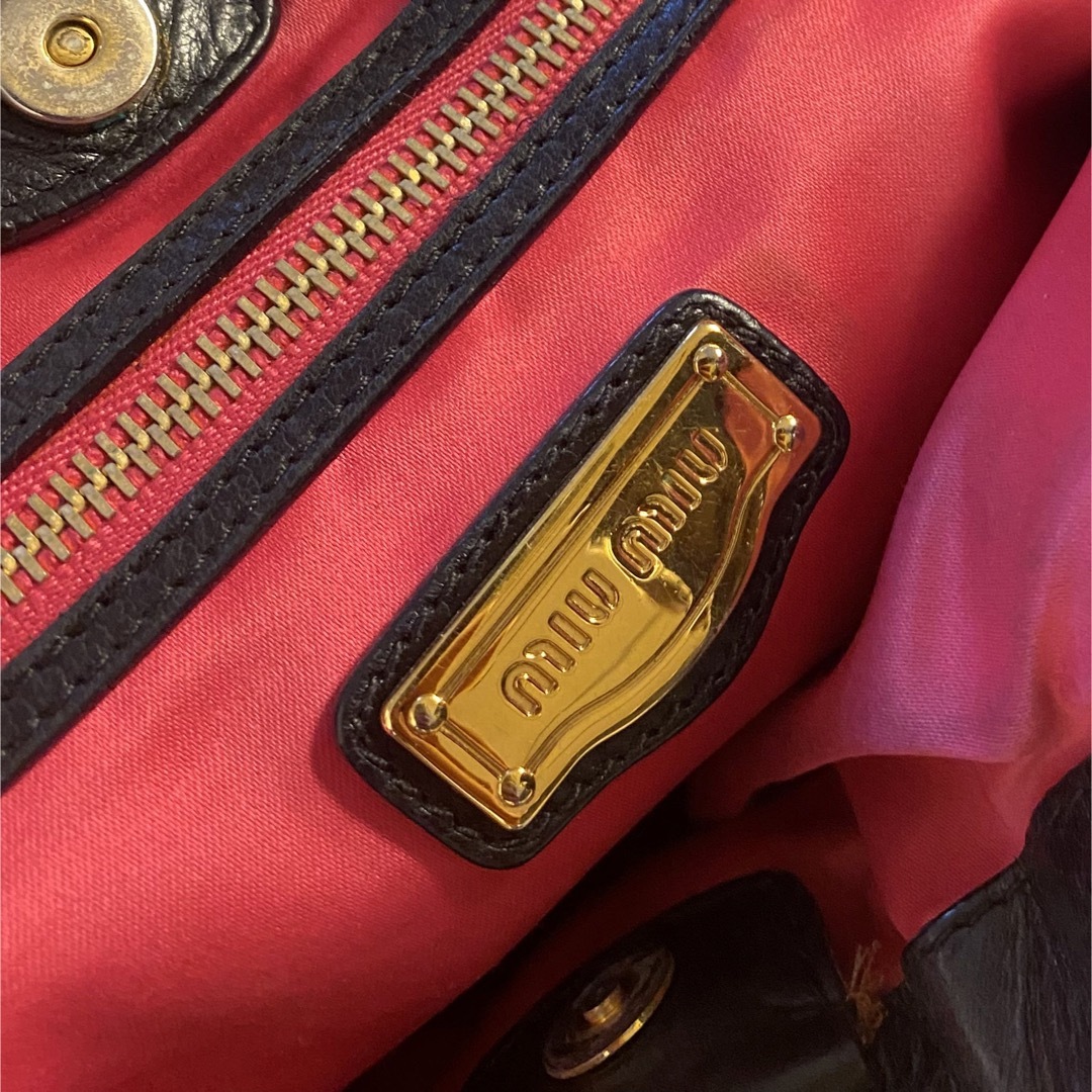 miumiu(ミュウミュウ)のMIU MIU bag バック　prada レディースのバッグ(トートバッグ)の商品写真