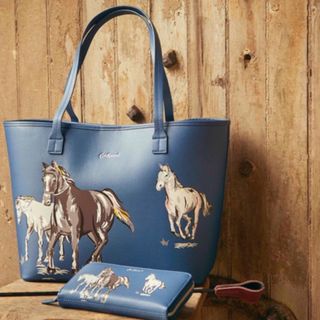 キャスキッドソン(Cath Kidston)の【激レア廃盤】送料込み、新品未使用　キャスキッドソン　horseトートバック(トートバッグ)