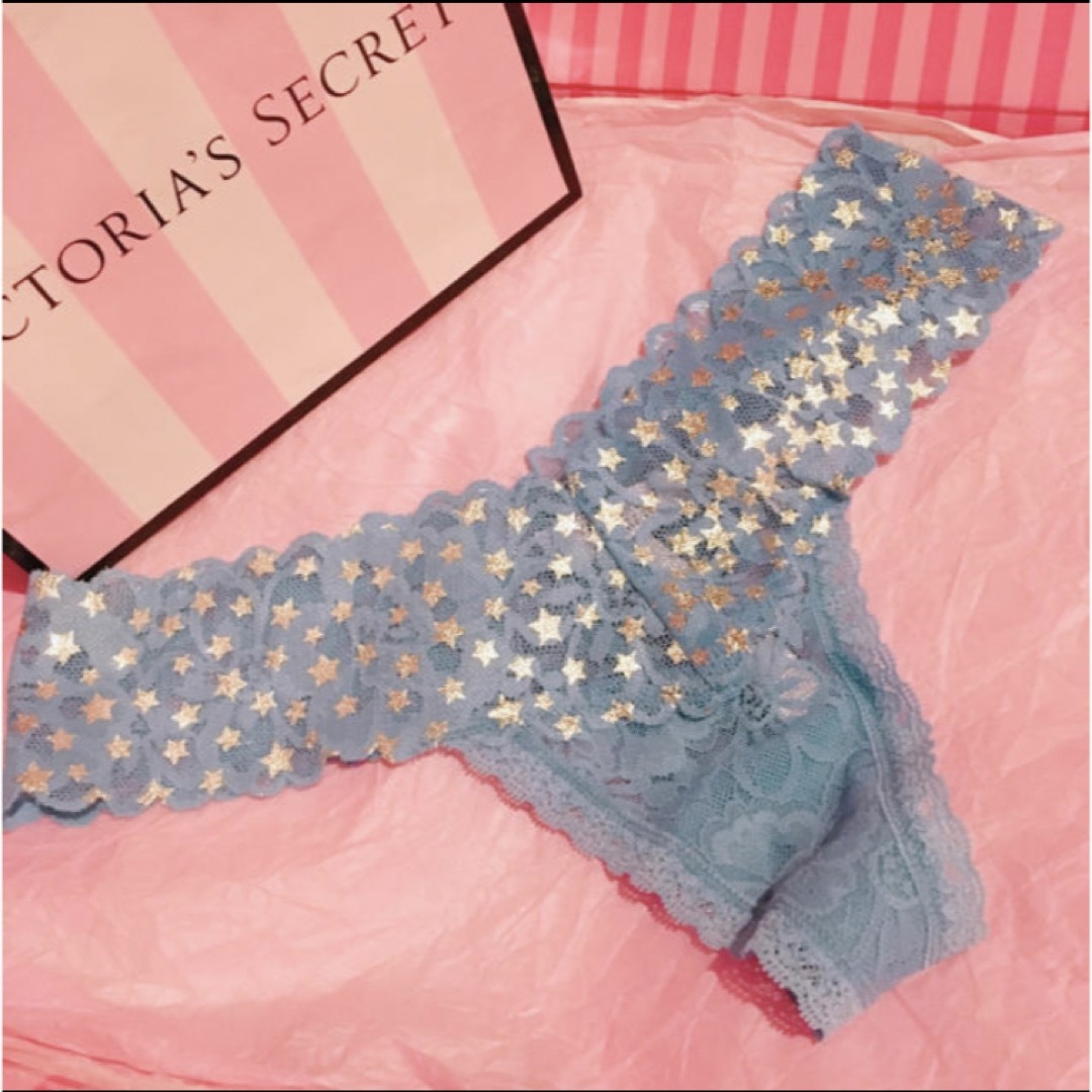 Victoria's Secret(ヴィクトリアズシークレット)のシャインドットソング♡ブルースター レディースの下着/アンダーウェア(ショーツ)の商品写真