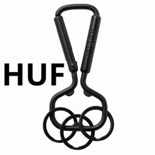 ハフ(HUF)の[！即完売品！]HUF カラビナ　ボトルオープナー　ブラック(キーホルダー)