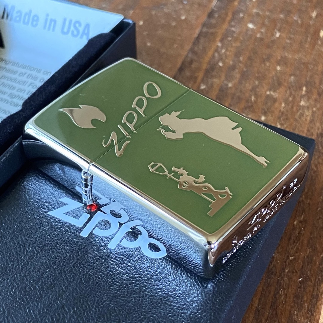 ZIPPO - 新品 Zippo ウィンディ ガール シルバー カーキ ジッポーの