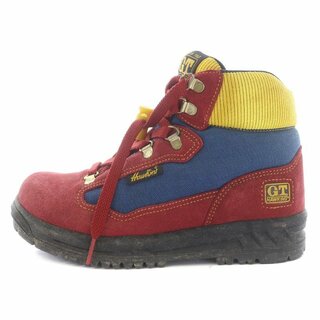 ホーキンス(HAWKINS)のホーキンス トレッキングシューズ 登山靴 22.5 赤 紺 黄 GT-9001J(登山用品)