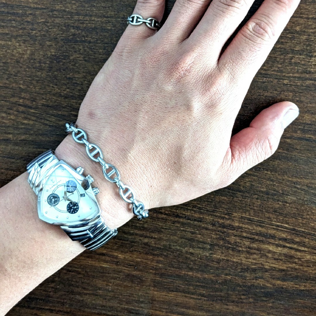 l’oro ロロ vo chain bracelet s mens ブレスレット1番太いものではないです