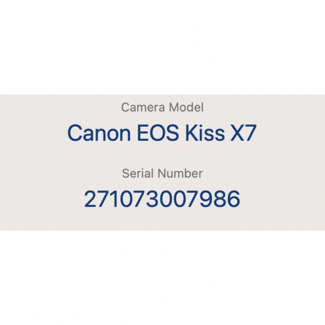 Canon - ⭐️軽量・コンパクト⭐️iPhone転送OK⭐️KISS X7⭐️の通販