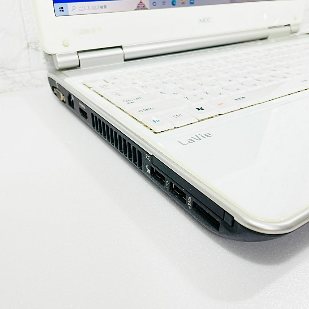 NECホワイトカラー✨Windows11Core i3ノートオフィス付初心者向け-