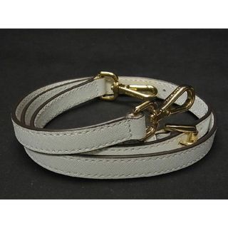 マイケルコース(Michael Kors)の■新品■未使用■ MICHAEL KORS マイケルコース レザー ゴールド金具 バッグ用 ショルダーストラップ レディース ホワイト系 R6120Wk(その他)