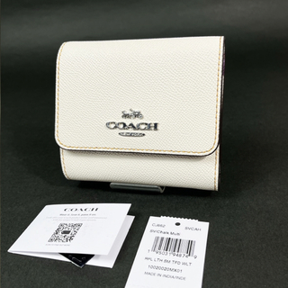 COACH シグネチャー ジャカード フォックス 二つ折り財布 C7719 新品