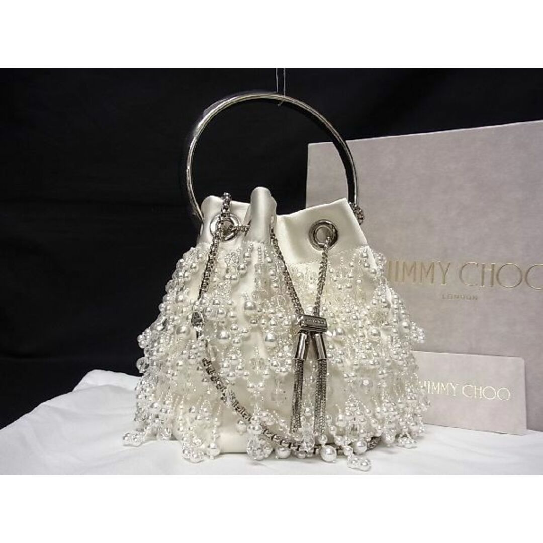 JIMMY CHOO - □美品□ JIMMY CHOO ジミーチュウ ビーズボンボン