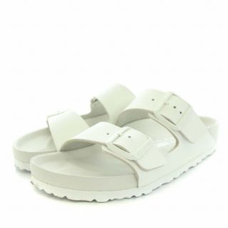 ビルケンシュトック(BIRKENSTOCK)のBIRKENSTOCK ARIZONA EVA コンフォートサンダル 38 白(サンダル)