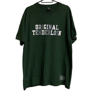 23SS 渋谷店限定 テンダーロイン TEE 2A Tシャツ グリーン