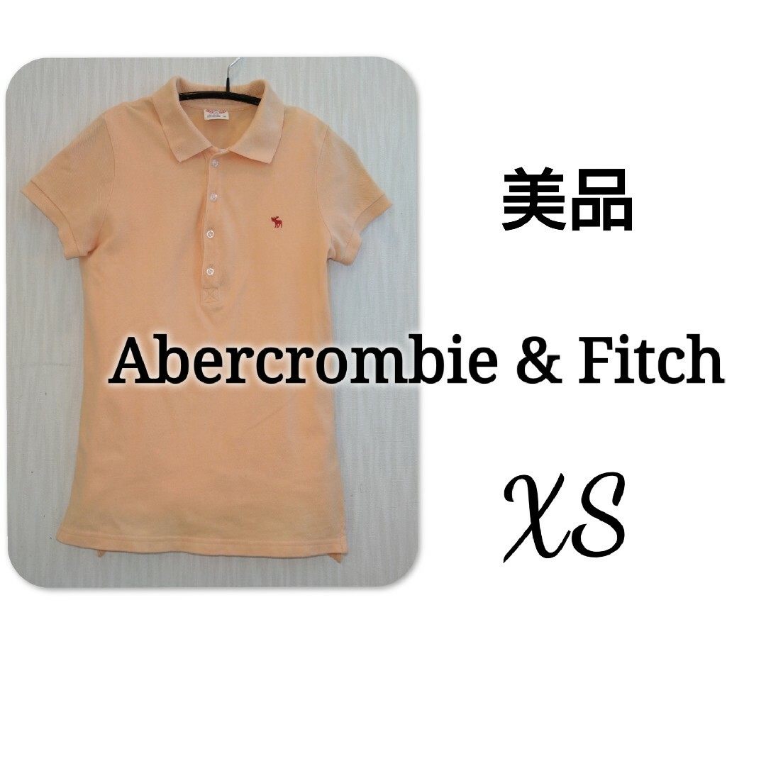 Abercrombie&Fitch(アバクロンビーアンドフィッチ)のアバクロ　レディース ポロシャツ　Abercrombie&Fitch　XS レディースのトップス(ポロシャツ)の商品写真