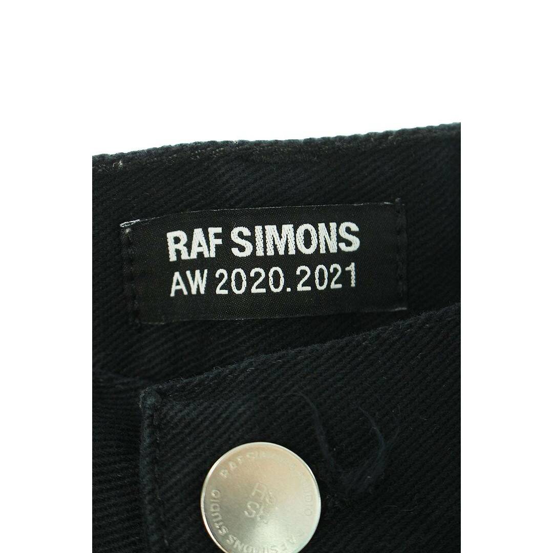 RAF SIMONS(ラフシモンズ)のラフシモンズ  20AW  SLIM FIT DENIM PANTS 202-309 ジップデザインスリムフィットデニムパンツ メンズ 28インチ メンズのパンツ(デニム/ジーンズ)の商品写真