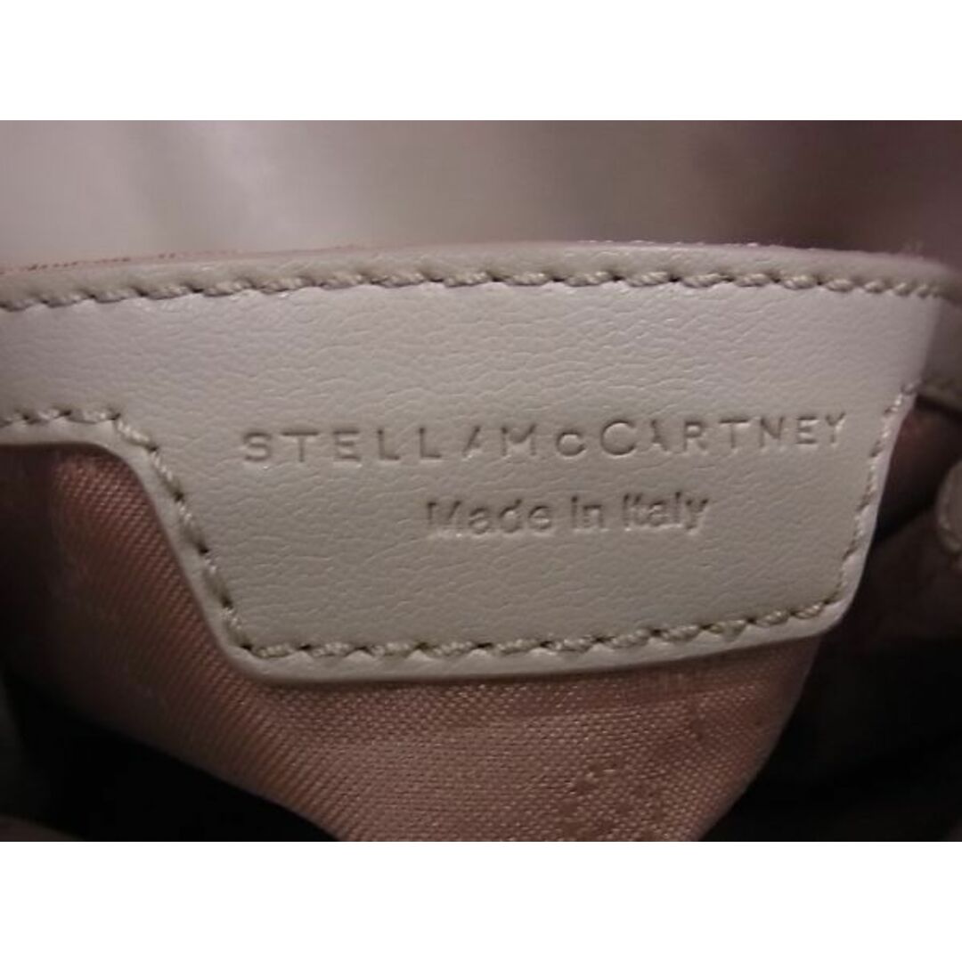 ■極美品■ STELLAMcCARTNEY ステラマッカートニー ファラベラ ファー チェーン 2WAY ハンドバッグ ショルダー ベージュ系 AI6143ｱZ