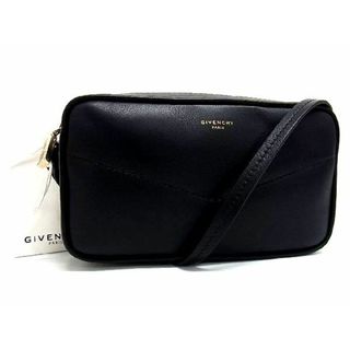 ジバンシィ(GIVENCHY)の■新品■未使用■  GIVENCHY ジバンシィ レザー クロスボディ ショルダーバッグ ポシェット レディース メンズ ブラック系 AL6534 (ショルダーバッグ)