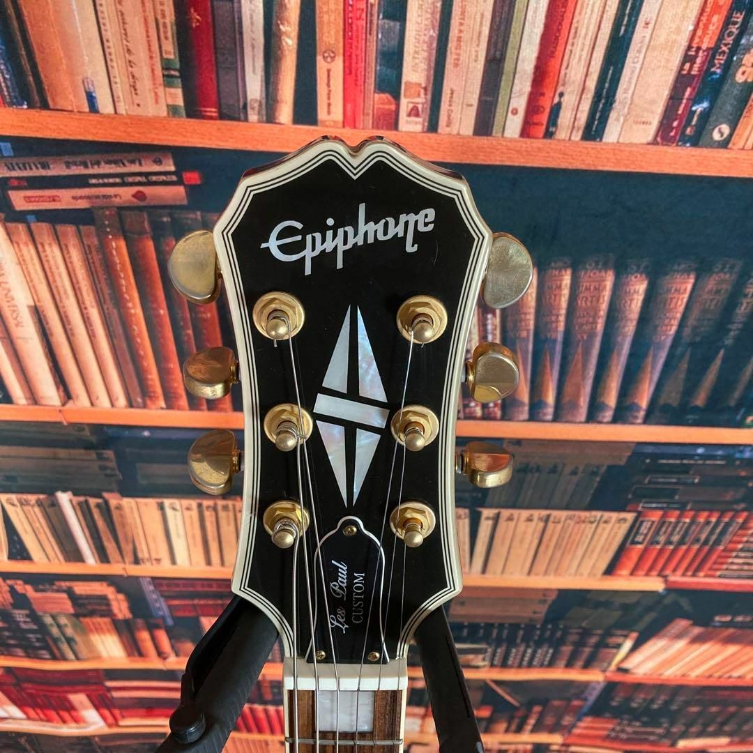 【6109】 EPIPHONE レスポール カスタム 弦交換不要 エピフォン