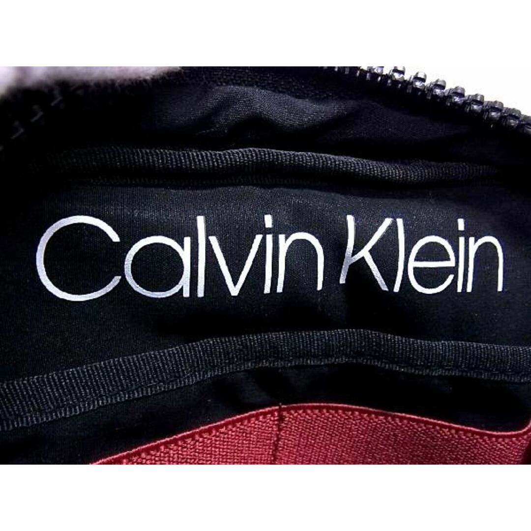 ■新品■未使用■ Calvin Klein カルバンクライン ポリエステル×ポリウレタン ショルダーバッグ クロスボディ ネイビー系 BE1232