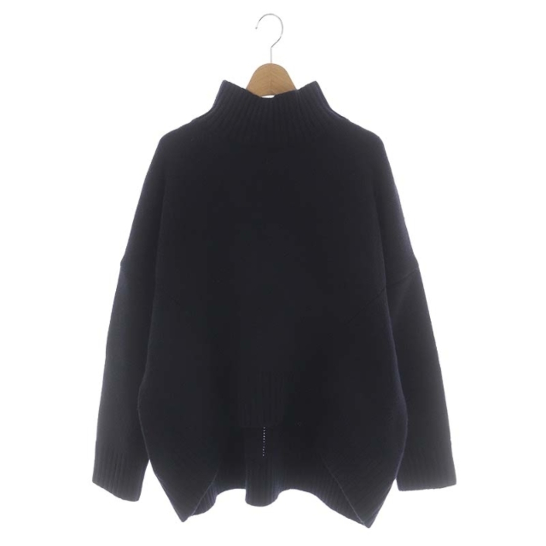 チノ OVERSIZE HI NECK KNIT ニット セーター 長袖