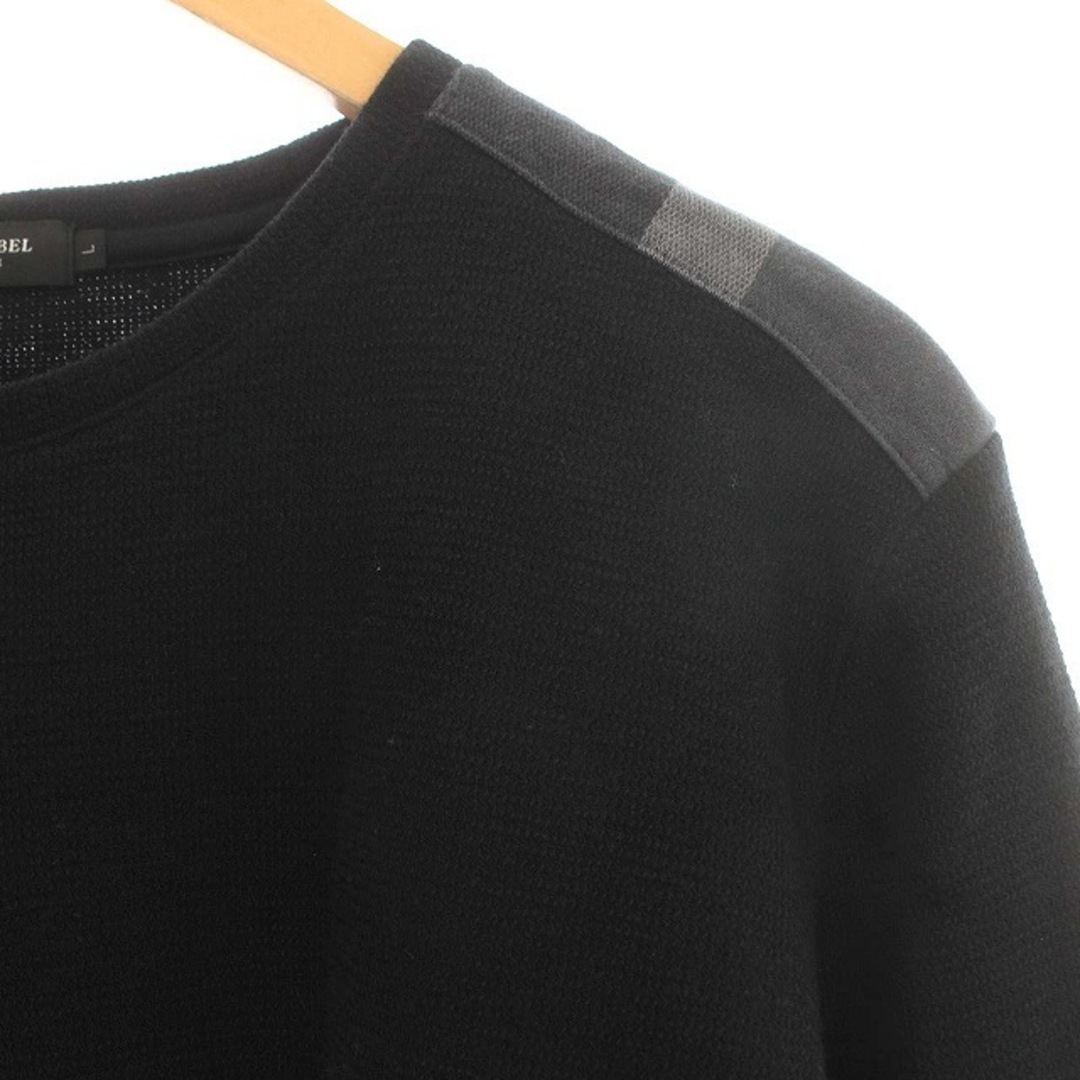 BLACK LABEL CRESTBRIDGE(ブラックレーベルクレストブリッジ)のBLACKLABEL CRESTBRIDGE ロンT カットソー 長袖 L 黒 メンズのトップス(Tシャツ/カットソー(七分/長袖))の商品写真