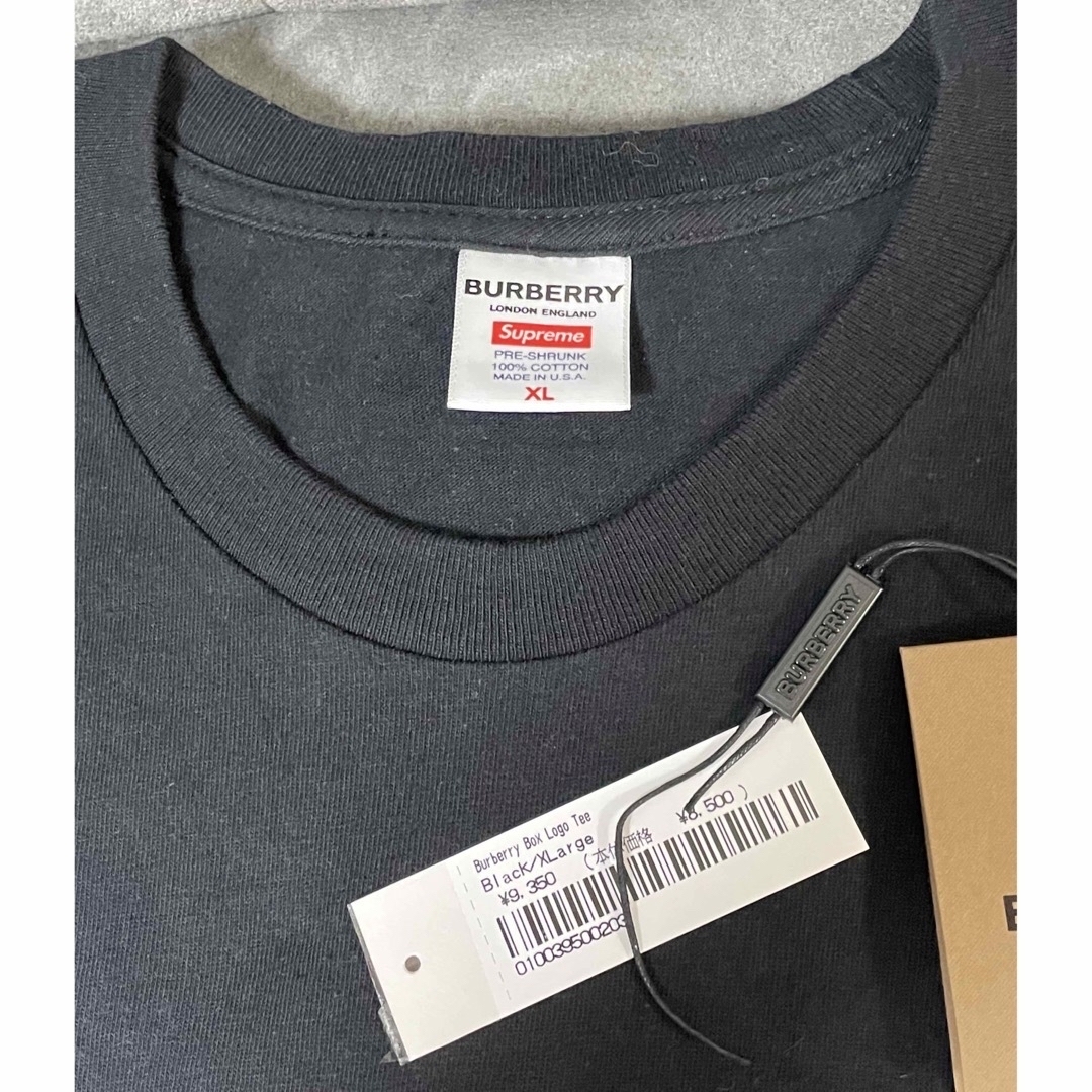 Supreme - 格安 XL supreme Burberry Box Logo Tee の通販 by 正規品